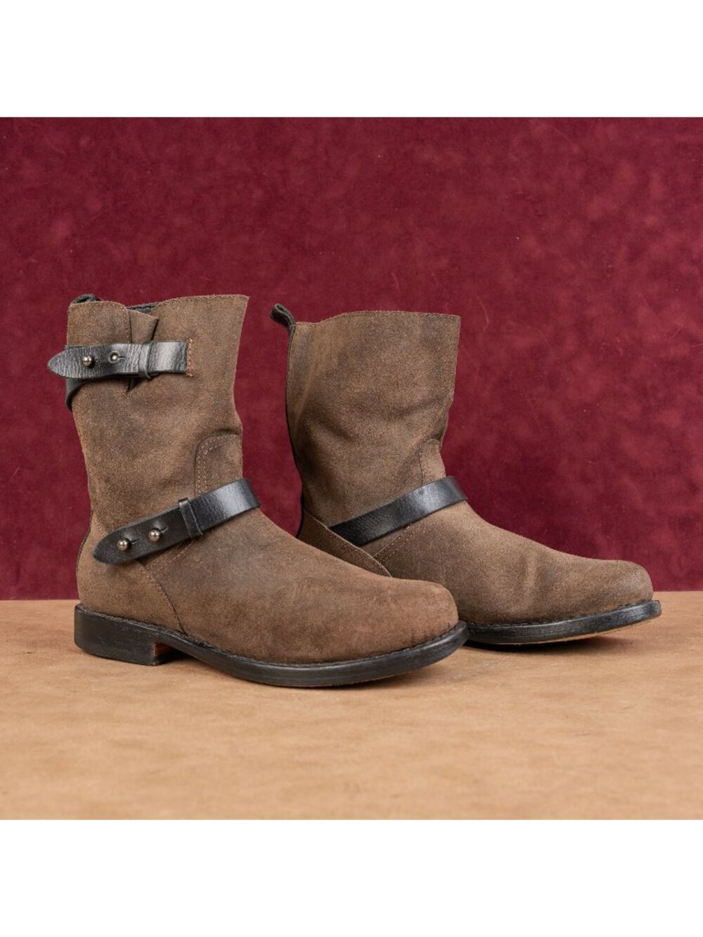 rag&bone Women Moto Biker Brown Black Festival boho Suede Boots 9.5US EUR 39.5